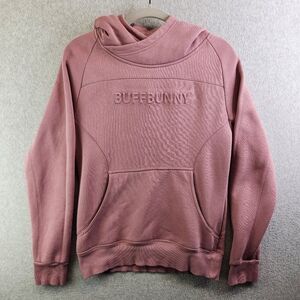 Buff Bunny Hoodie Womens M Pink